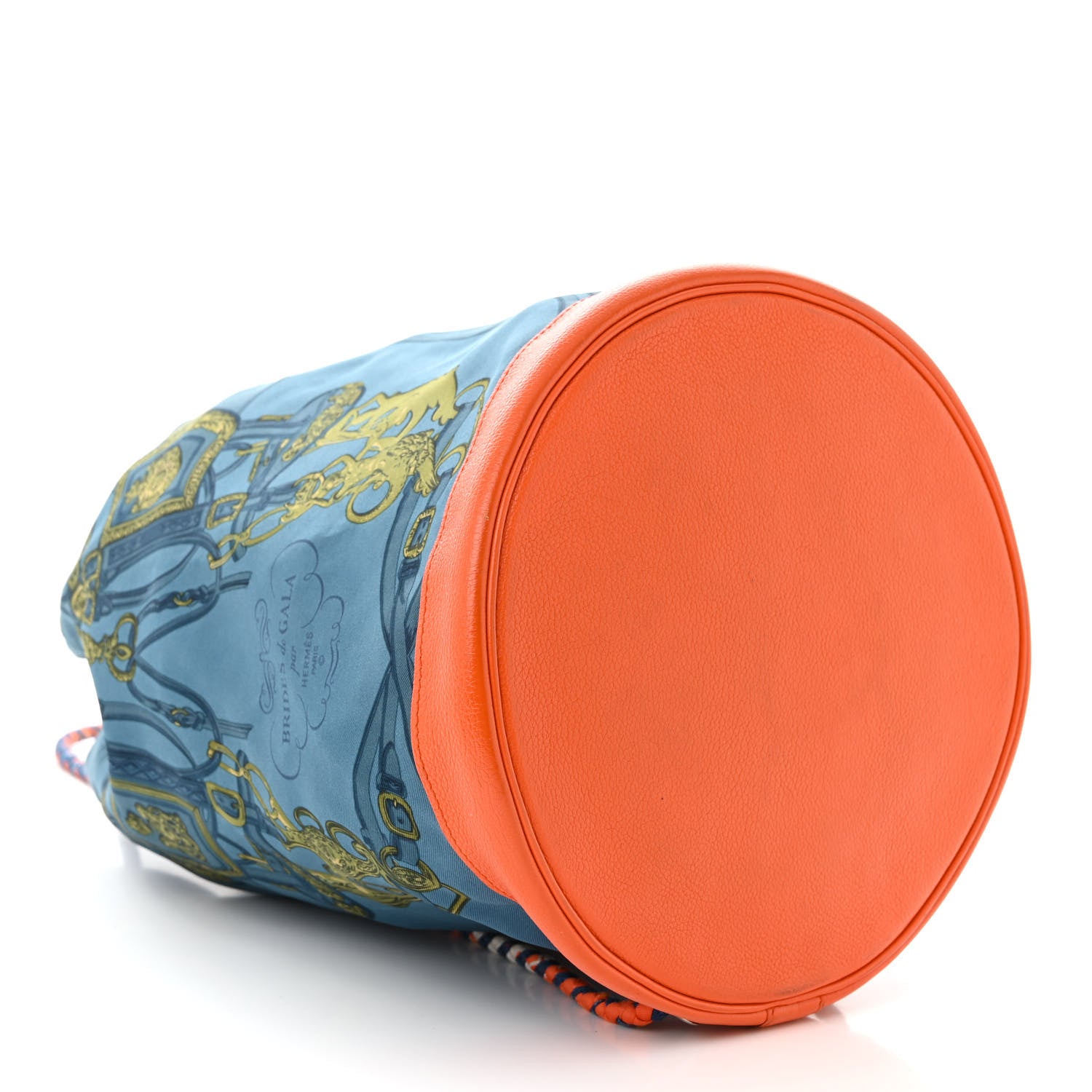 Hermes Silk Evercolor Carre en Cravates Soie Cool Orange 4 of 12