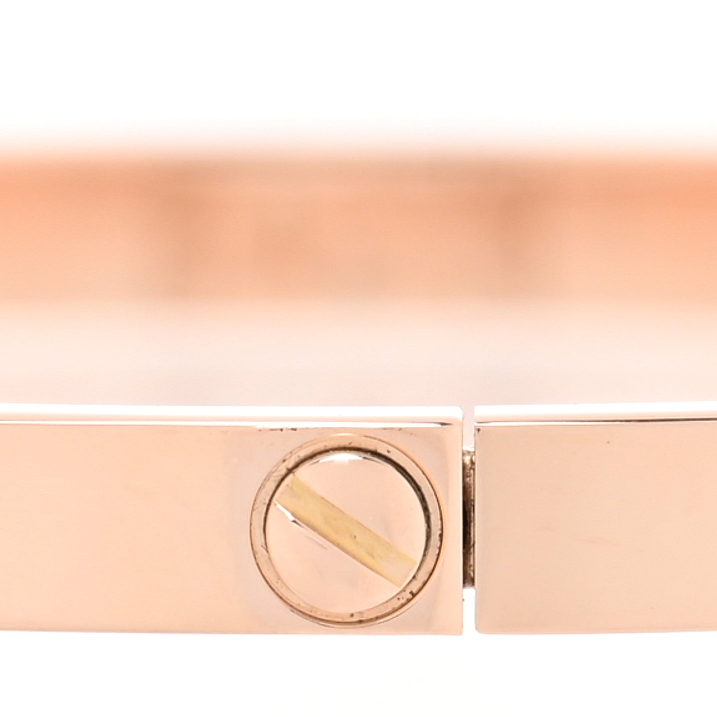 18K Pink Gold Small LOVE Bracelet 16