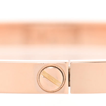 Cartier 18K Pink Gold Small LOVE Bracelet 16 5 of 7
