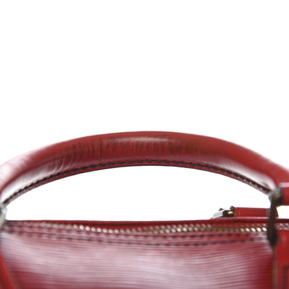 Louis Vuitton Epi Speedy 35 Castillan Red 16 of 18