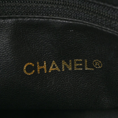 Chanel Lambskin Quilted Medium New Bubble North South Tote Black 6 of 11