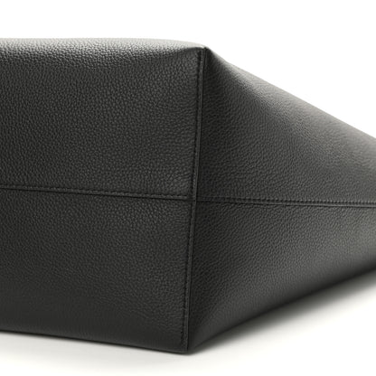 Alexander McQueen Grained Calfskin Skull Open Shopper Tote Black 11 of 11