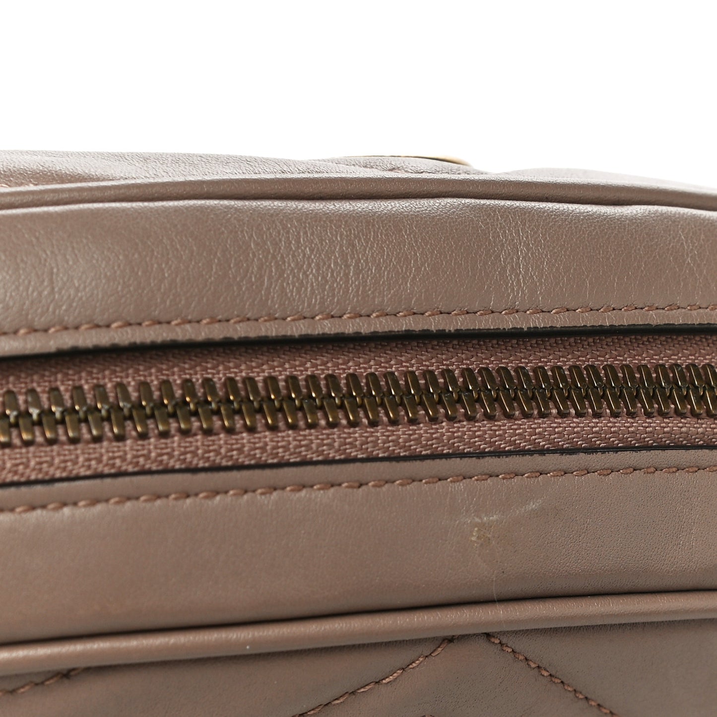 Calfskin Matelasse GG Marmont Belt Bag 75 30 Porcelain Rose