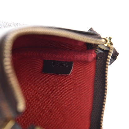 Louis Vuitton Damier Ebene Mini Pochette Accessories 7 of 7