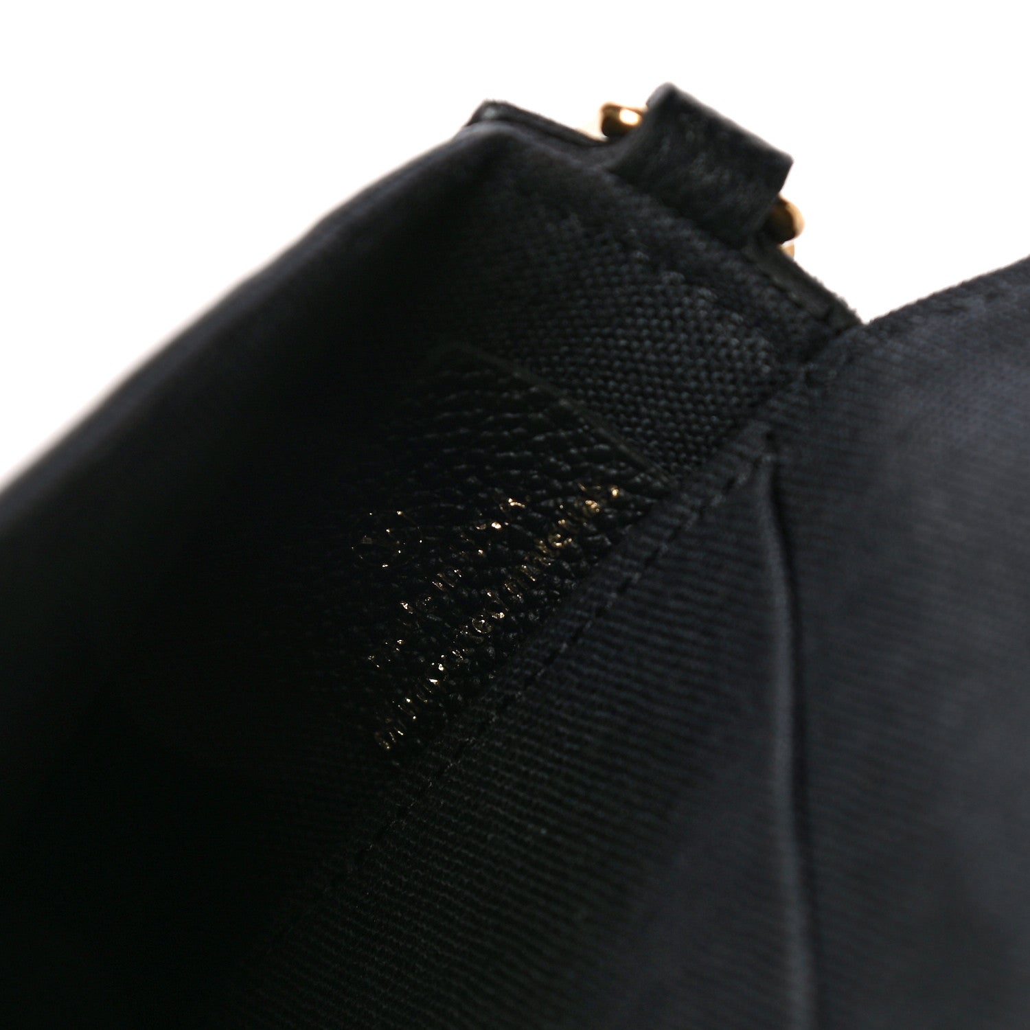 Louis Vuitton Empreinte Pochette Felicie Chain Wallet Black 13 of 17