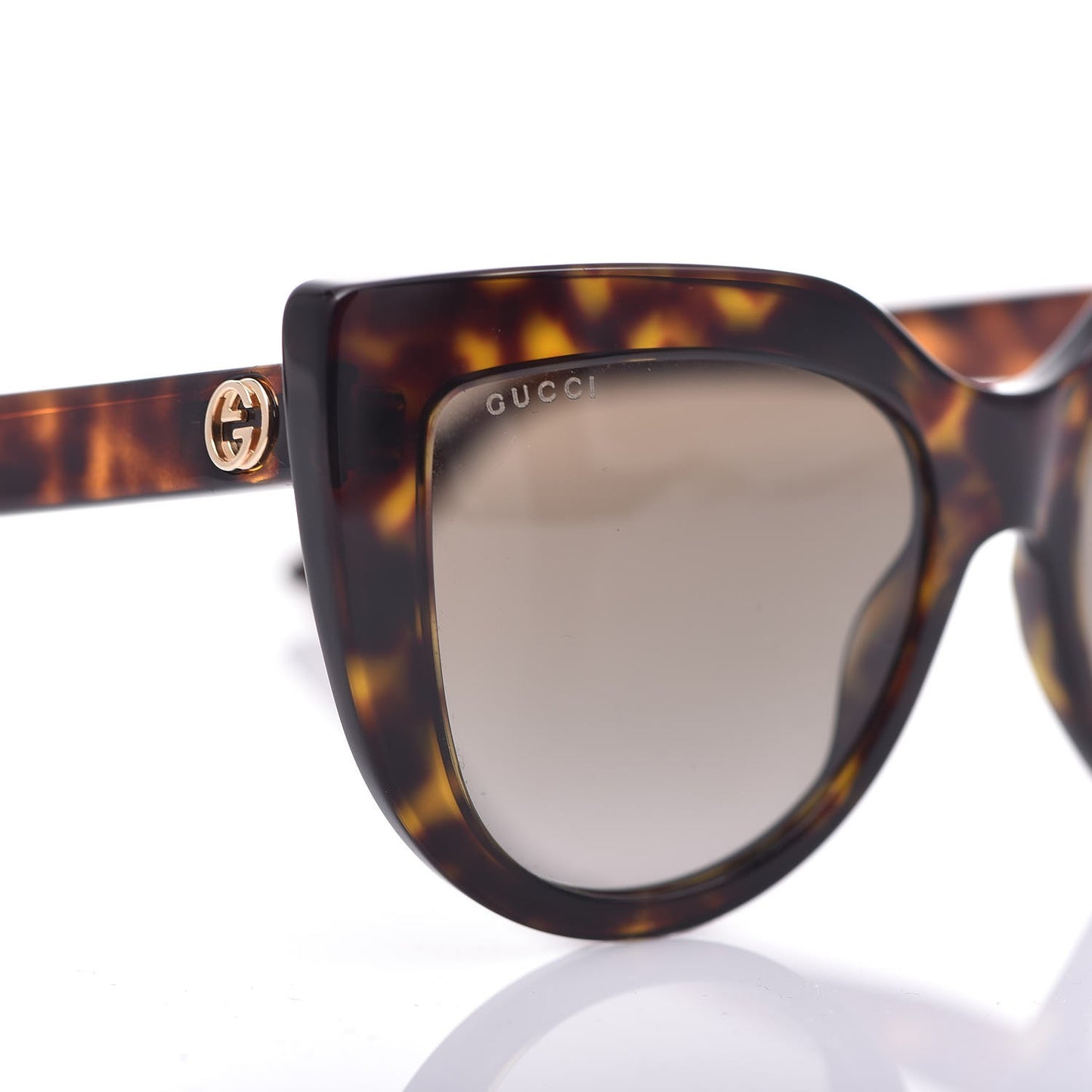 Cat Eye Sunglasses GG0164S Tortoise