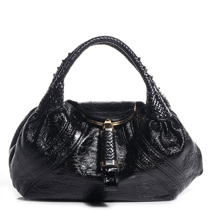 Fendi Crispe Vernice Spy Black 1 of 9