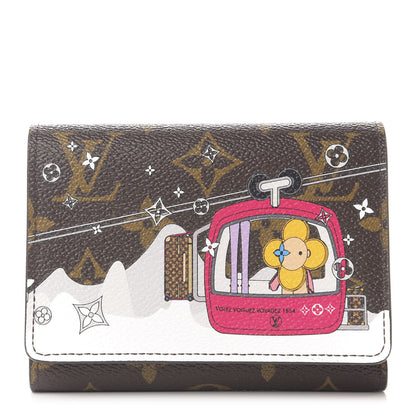 Louis Vuitton Monogram 2019 Christmas Animation Victorine Wallet Fuchsia 1 of 9