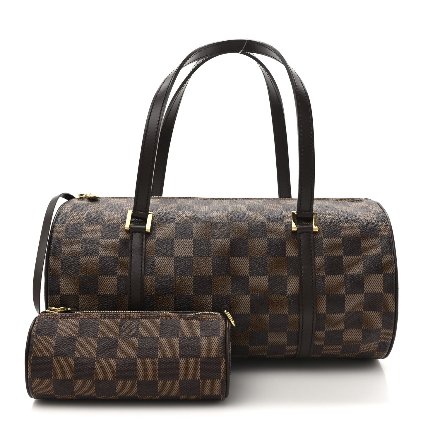 Damier Ebene Papillon 30 With Companion