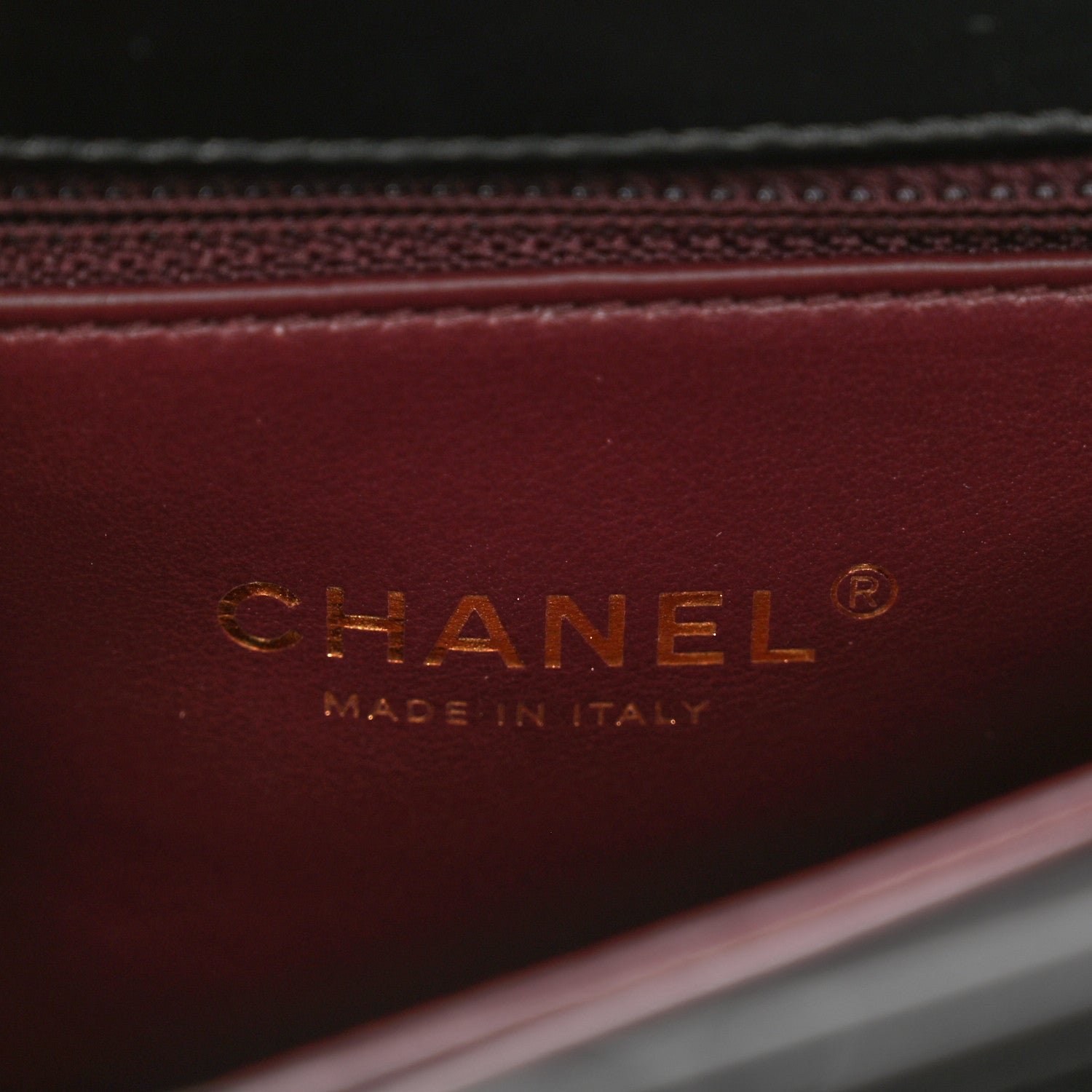 Chanel Calfskin Quilted Mini Logo Coco Handle Flap Black 6 of 10