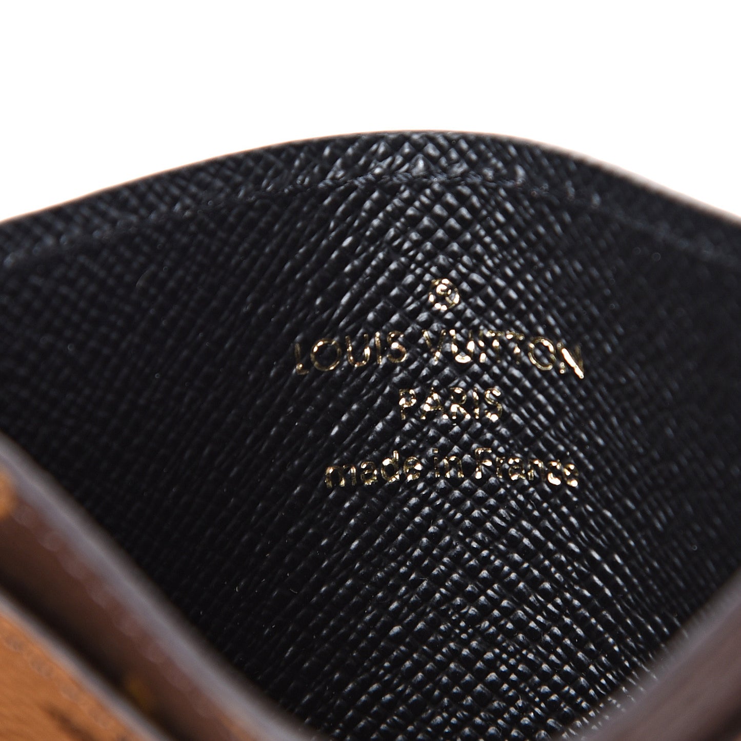 Reverse Monogram Card Holder