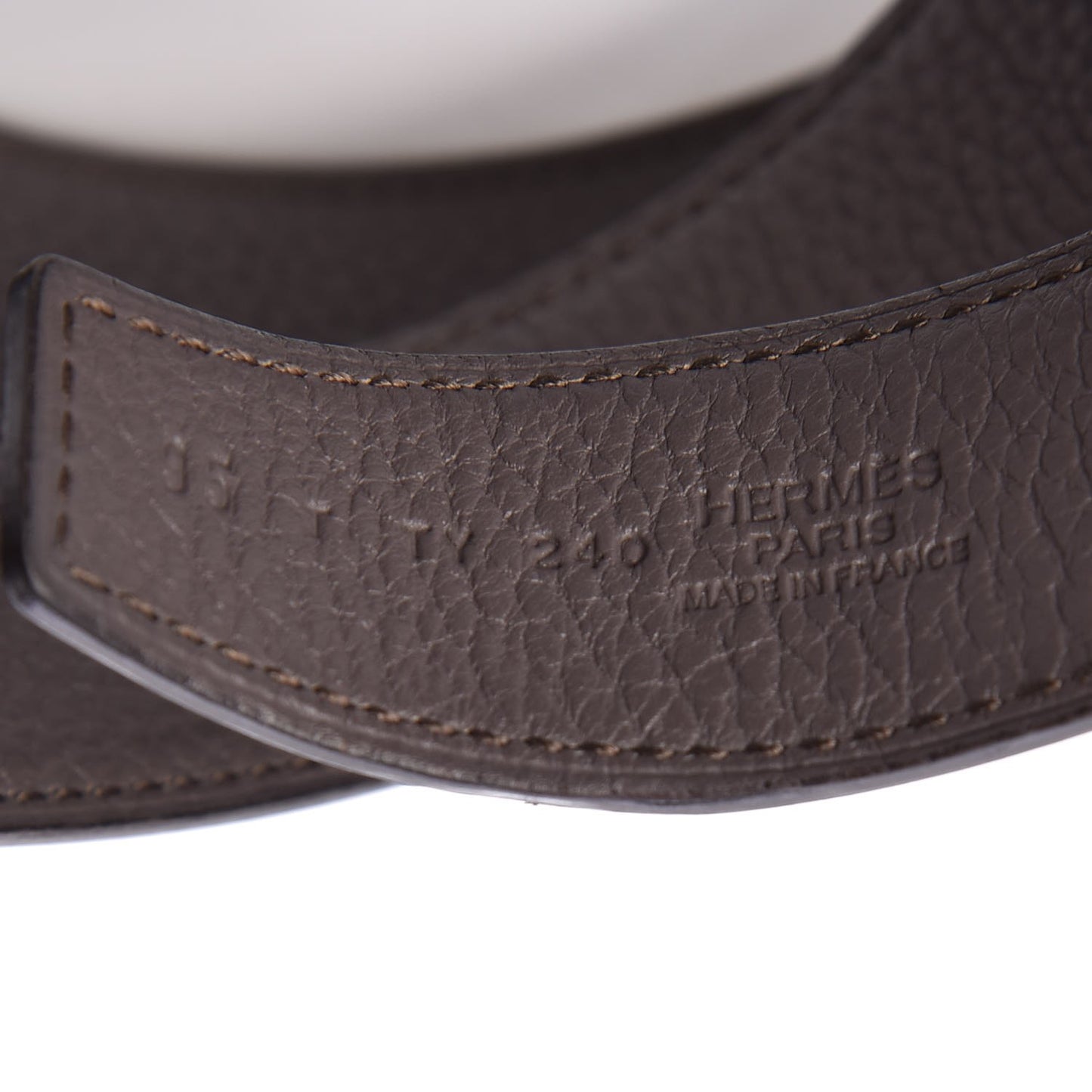 Box Togo 32mm Quizz H Belt 95 Black Etain