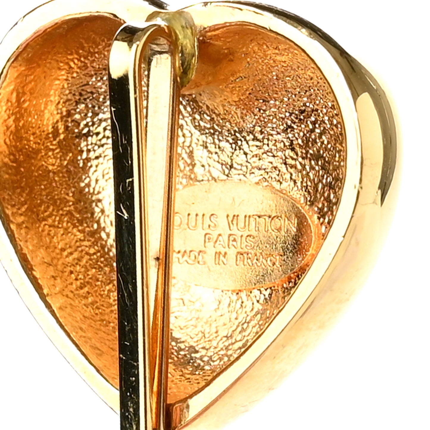 Metal Fleur Heart Ladybug Hair Pin Barettes