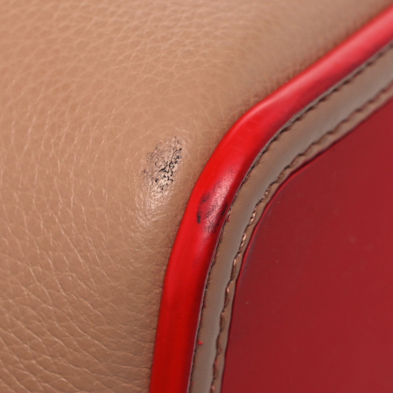 Christian Louboutin Calfskin Spikes East West Cabata Tote Nude 12 of 16