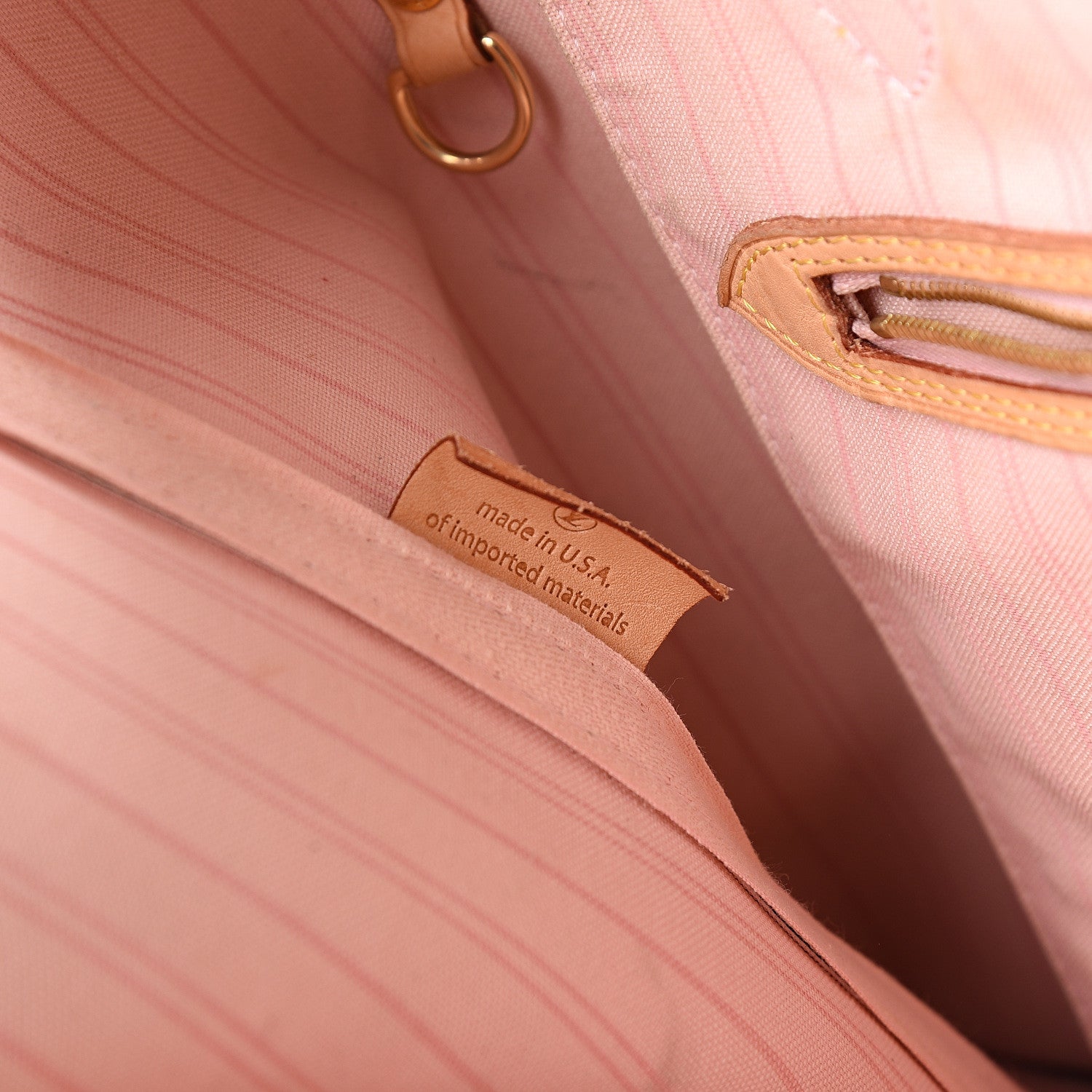 Louis Vuitton Damier Azur Neo Neverfull GM Rose Ballerine 7 of 13