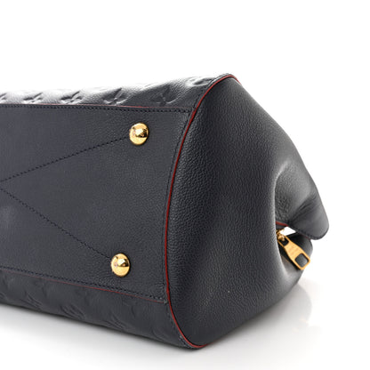 Louis Vuitton Empreinte Montaigne GM Marine Rouge 10 of 16