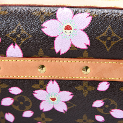 Louis Vuitton Monogram Cherry Blossom Sac Retro Bag Brown 14 of 16