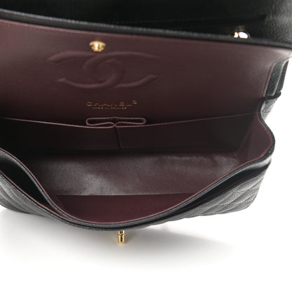 Chanel Caviar Quilted Medium Double Flap Black 5 of 12
