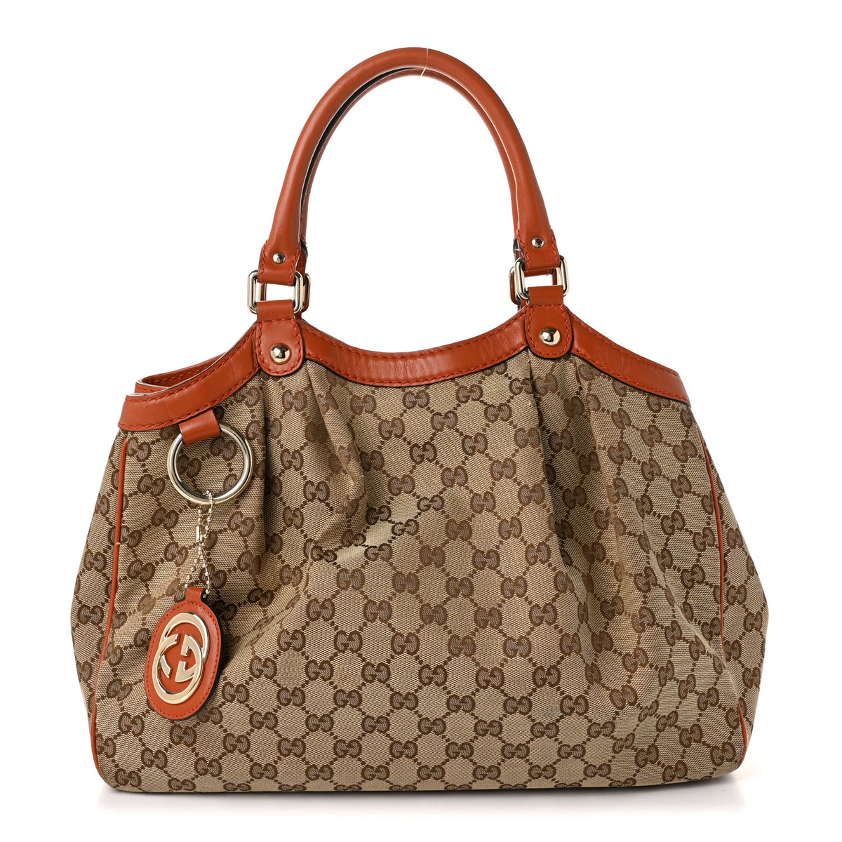 Monogram Medium Sukey Tote Orange