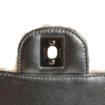 Chanel Boucle Small Single Flap Pink 6 of 9