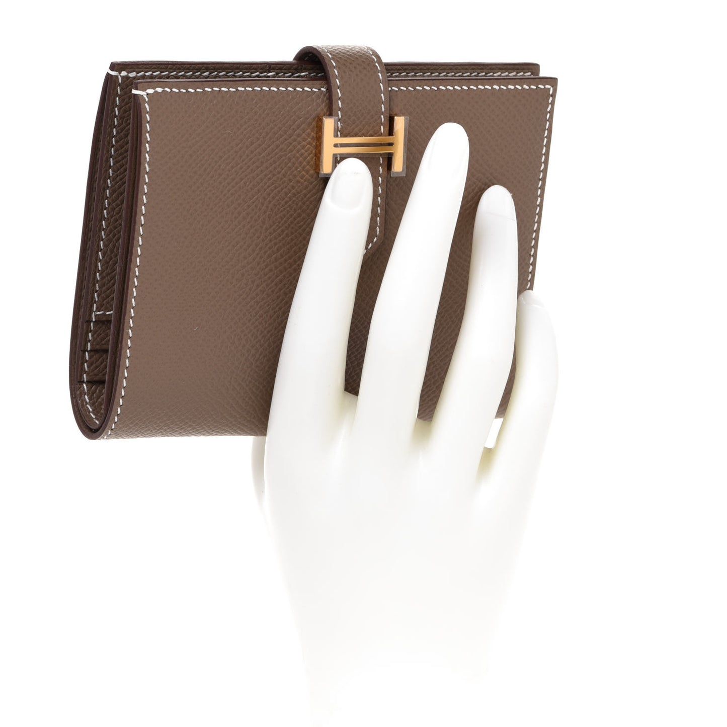 Epsom Bearn Compact Wallet Etoupe