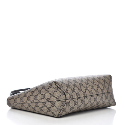 Gucci GG Supreme Monogram Small Reversible Tote Beige Black 6 of 16