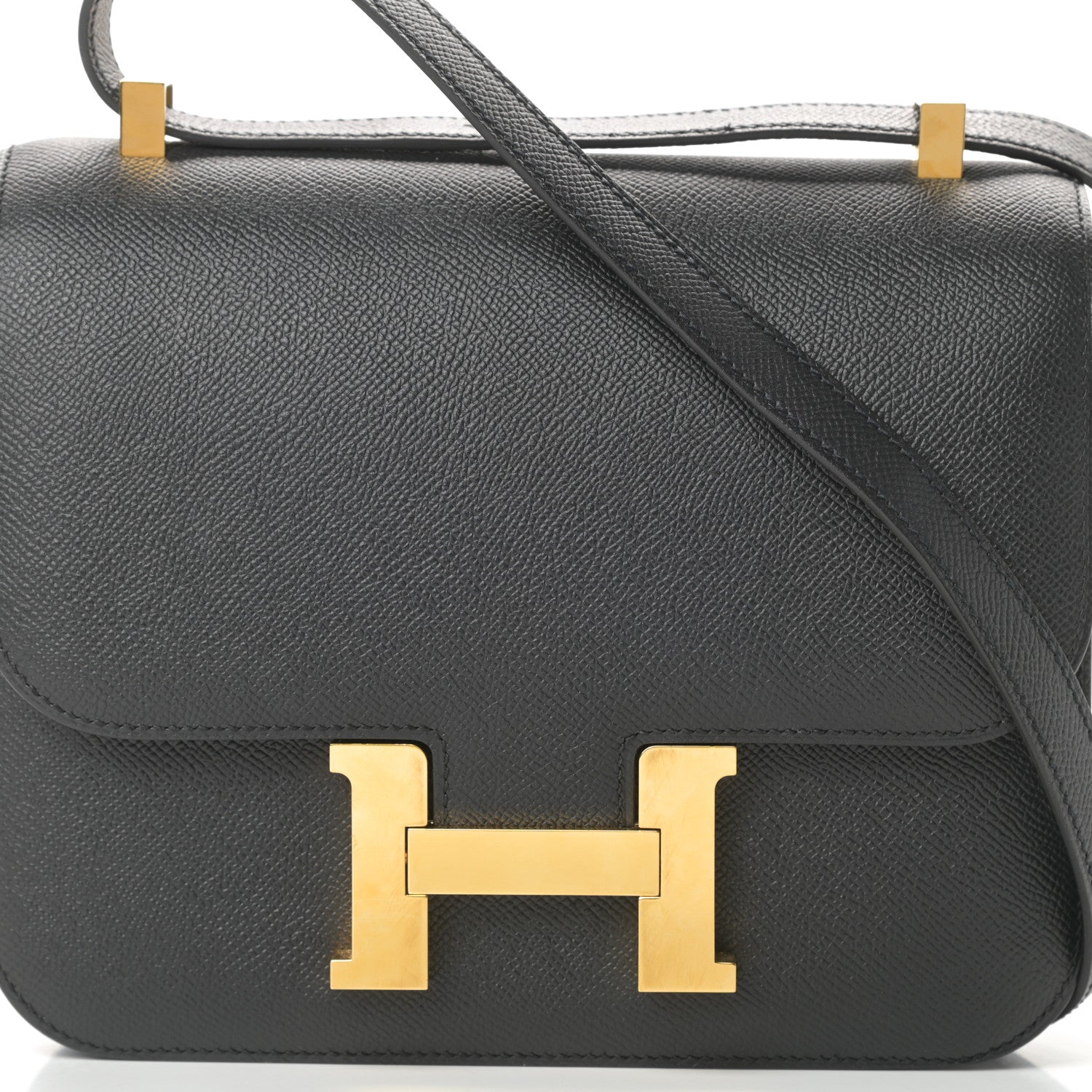 Hermes Epsom Constance 24 Black 8 of 14