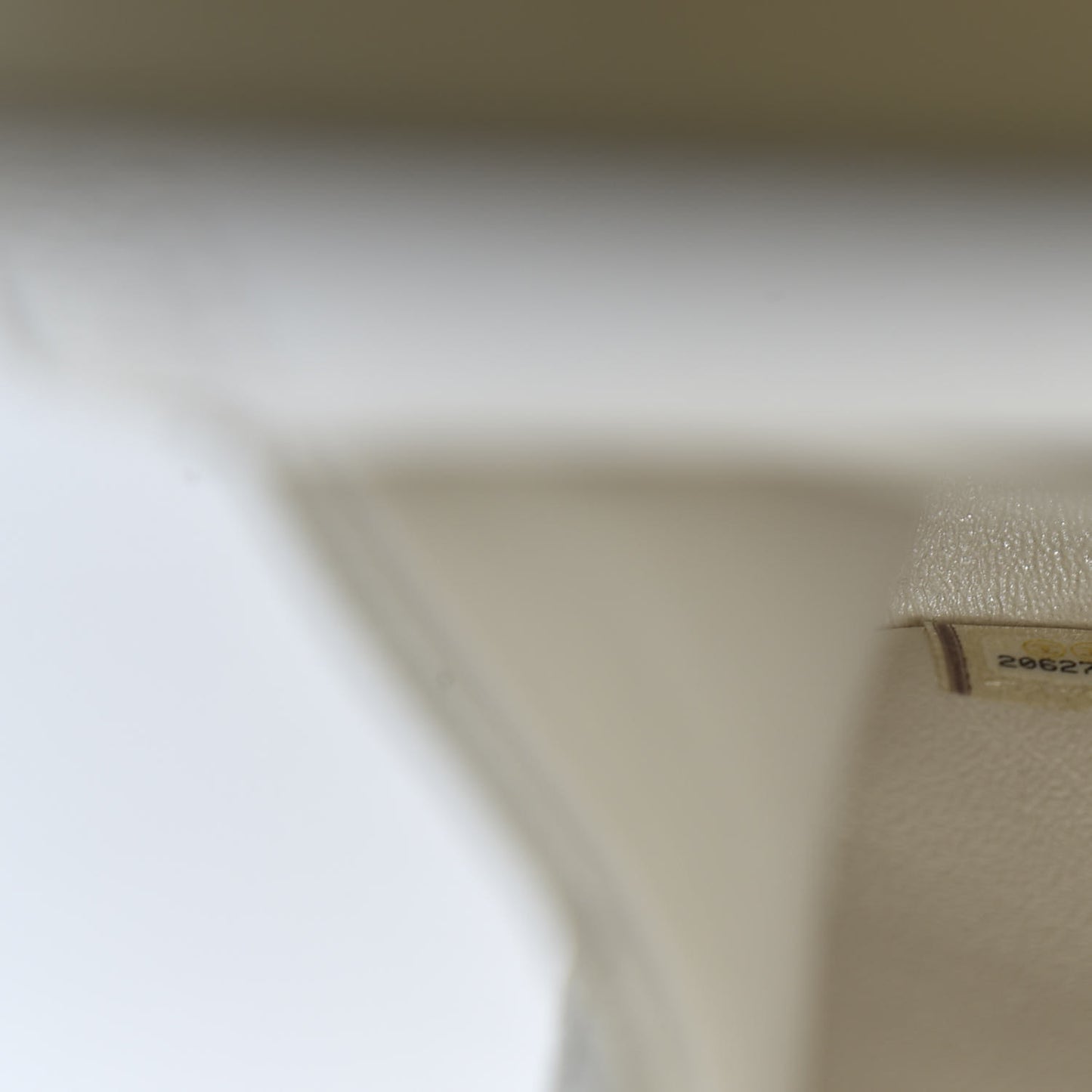 Pearly Caviar Quilted Jumbo Double Flap Dark White