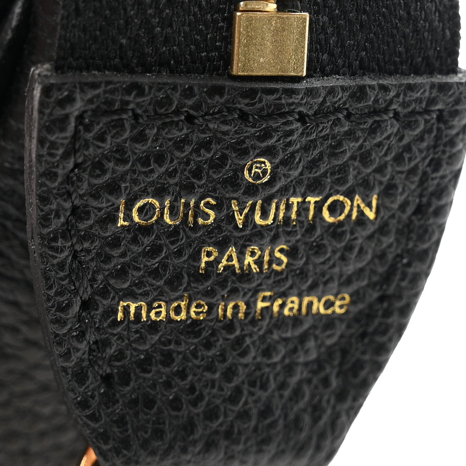Louis Vuitton Empreinte Monogram Giant Mini Pochette Accessories Black 6 of 9