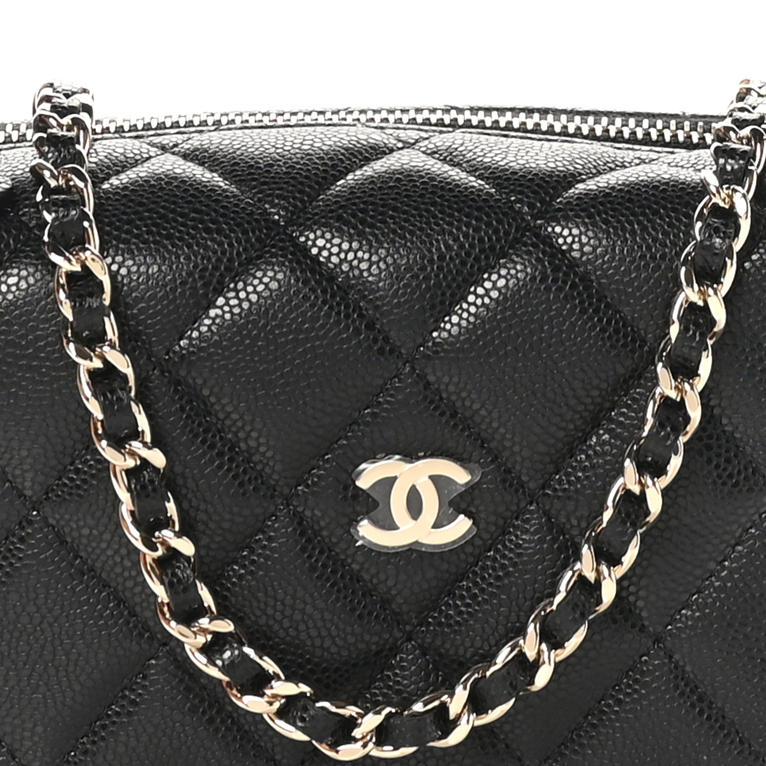Chanel Caviar Quilted Hobo Black 8 of 11