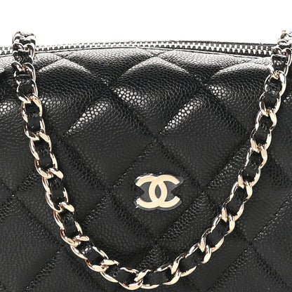 Chanel Caviar Quilted Hobo Black 8 of 11