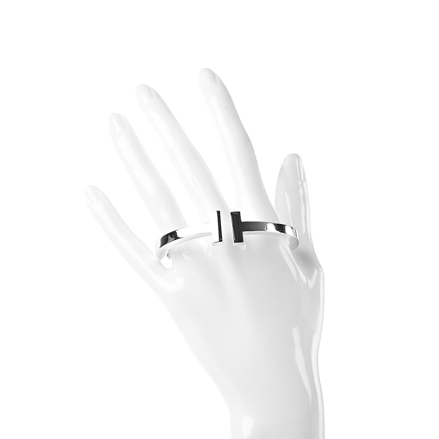 Sterling Silver T Square Bracelet