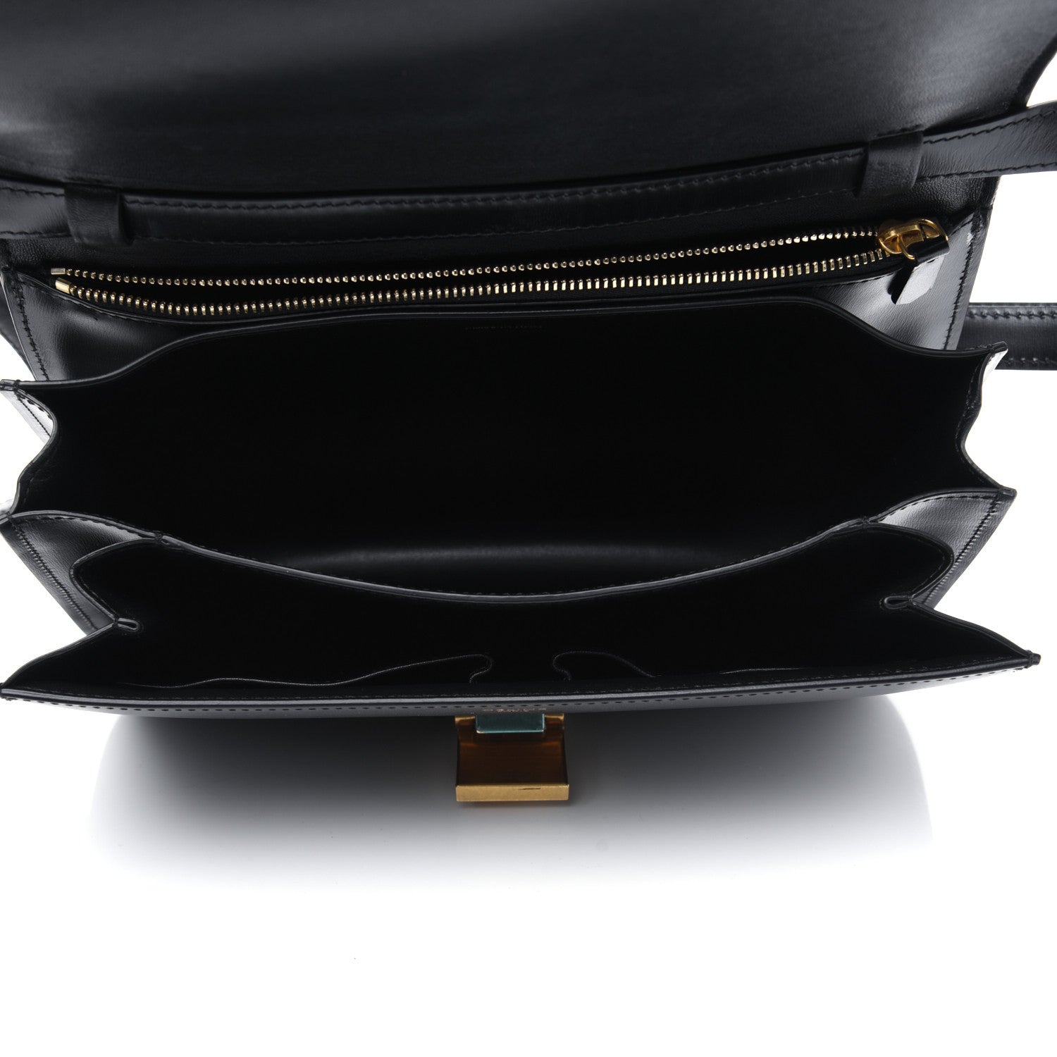 Celine Box Calfskin Medium Classic Box Flap Bag Black 5 of 15