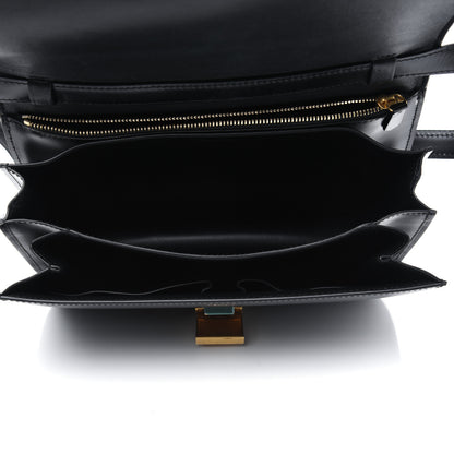 Celine Box Calfskin Medium Classic Box Flap Bag Black 5 of 15