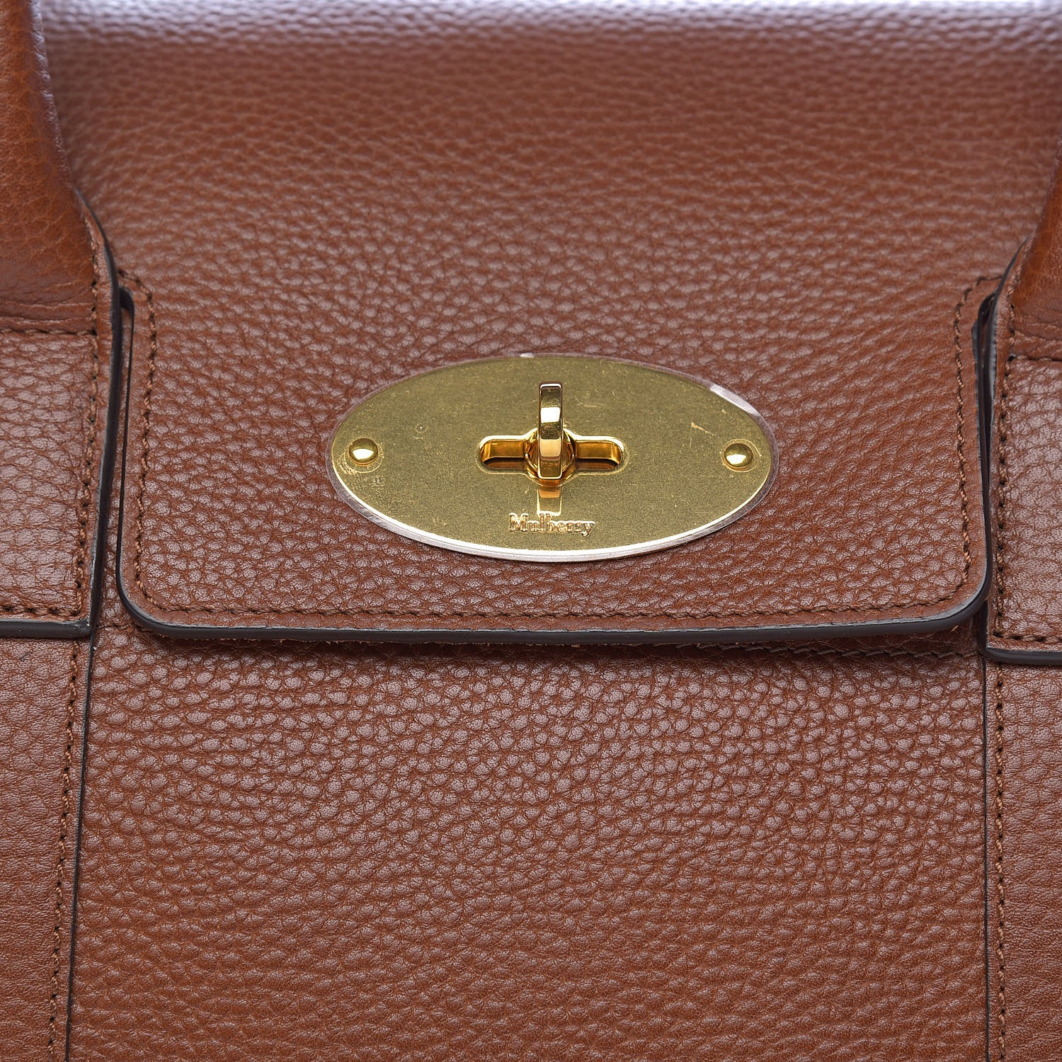 Mulberry Grain Vegetable Tanned Calfskin Bayswater Oak 12 of 12