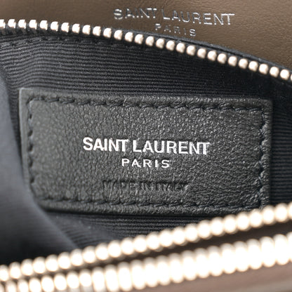 Saint Laurent Calfskin Y Quilted Monogram Medium Loulou Chain Satchel Faggio 6 of 10