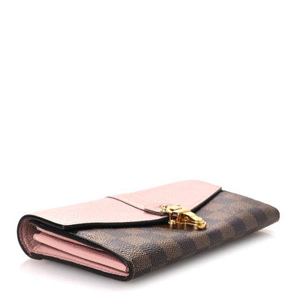 Louis Vuitton Damier Ebene Clapton Wallet Magnolia 4 of 7