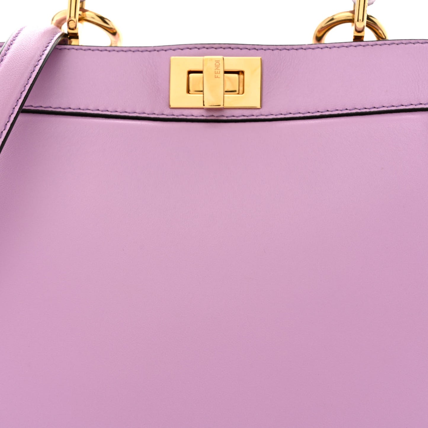 Shiny Nappa Petite Peekaboo I SEE U Satchel Violetta