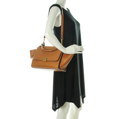 Celine Natural Calfskin Small Trapeze Tan 2 of 8