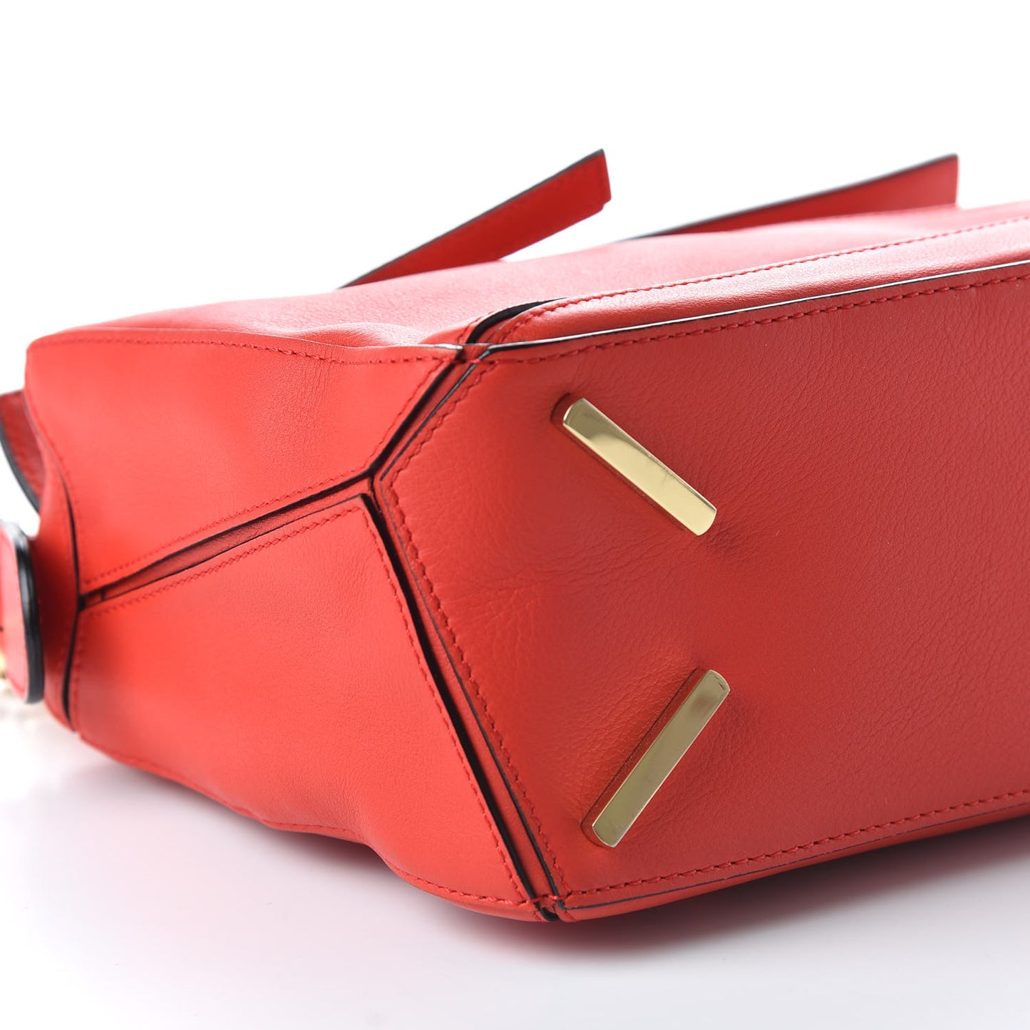 Calfskin Small Puzzle Bag Scarlet