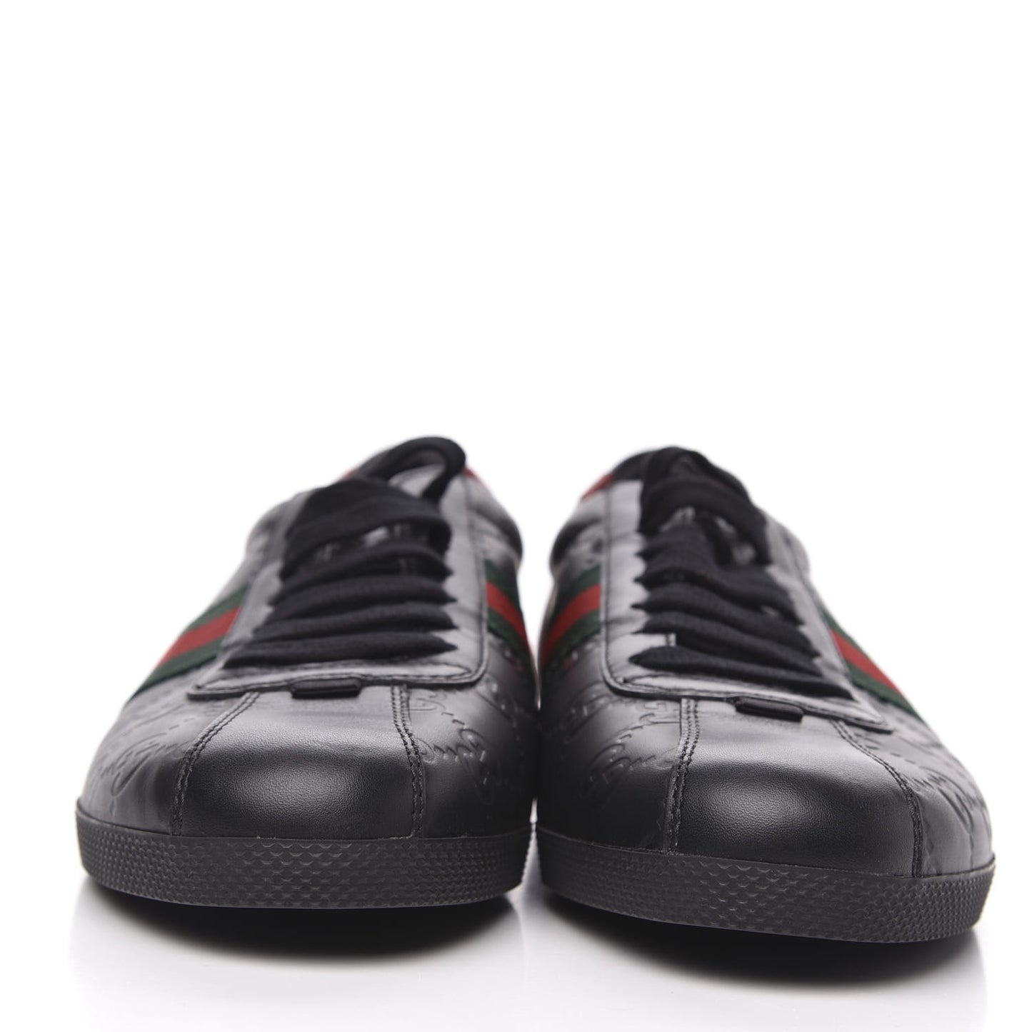 Guccissima Womens Web Sneakers 40 Black