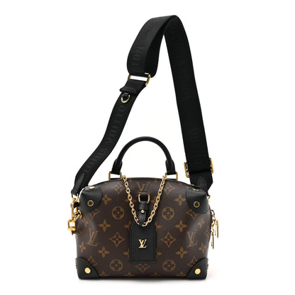 Louis Vuitton Monogram Petite Malle Souple Black 1 of 12