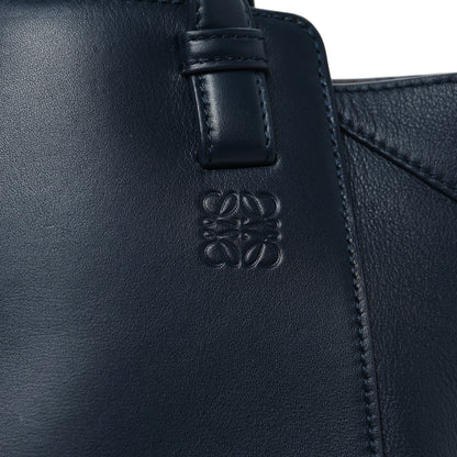 Loewe Calfskin Small Hammock Nugget Shoulder Bag Navy 8 of 8