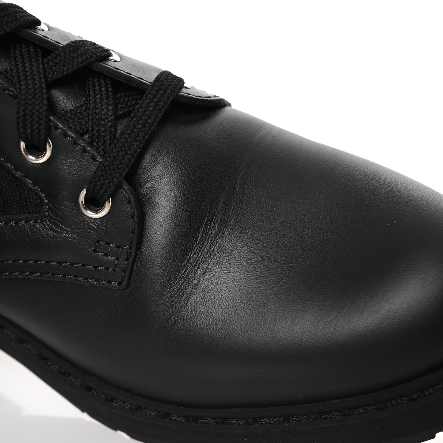 Calfskin Stretch Fabric Rockoko Biker Boots 36 Tobacco Black Marino