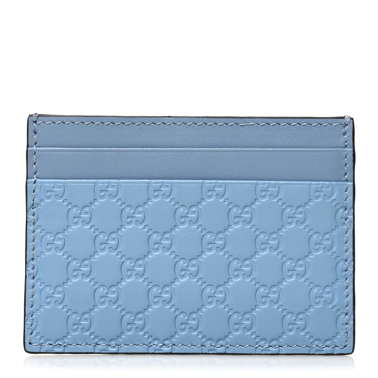 Microguccissima Card Holder Mineral Blue