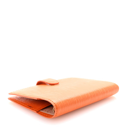 Louis Vuitton Epi Small Ring Agenda Cover Mandarin 4 of 6