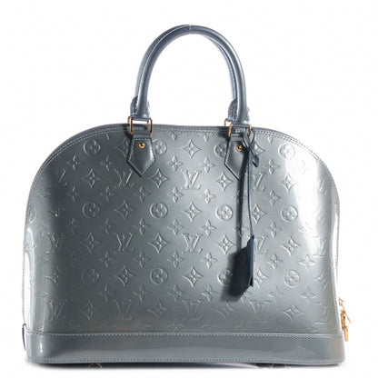 Louis Vuitton Vernis Alma GM Givre 1 of 7