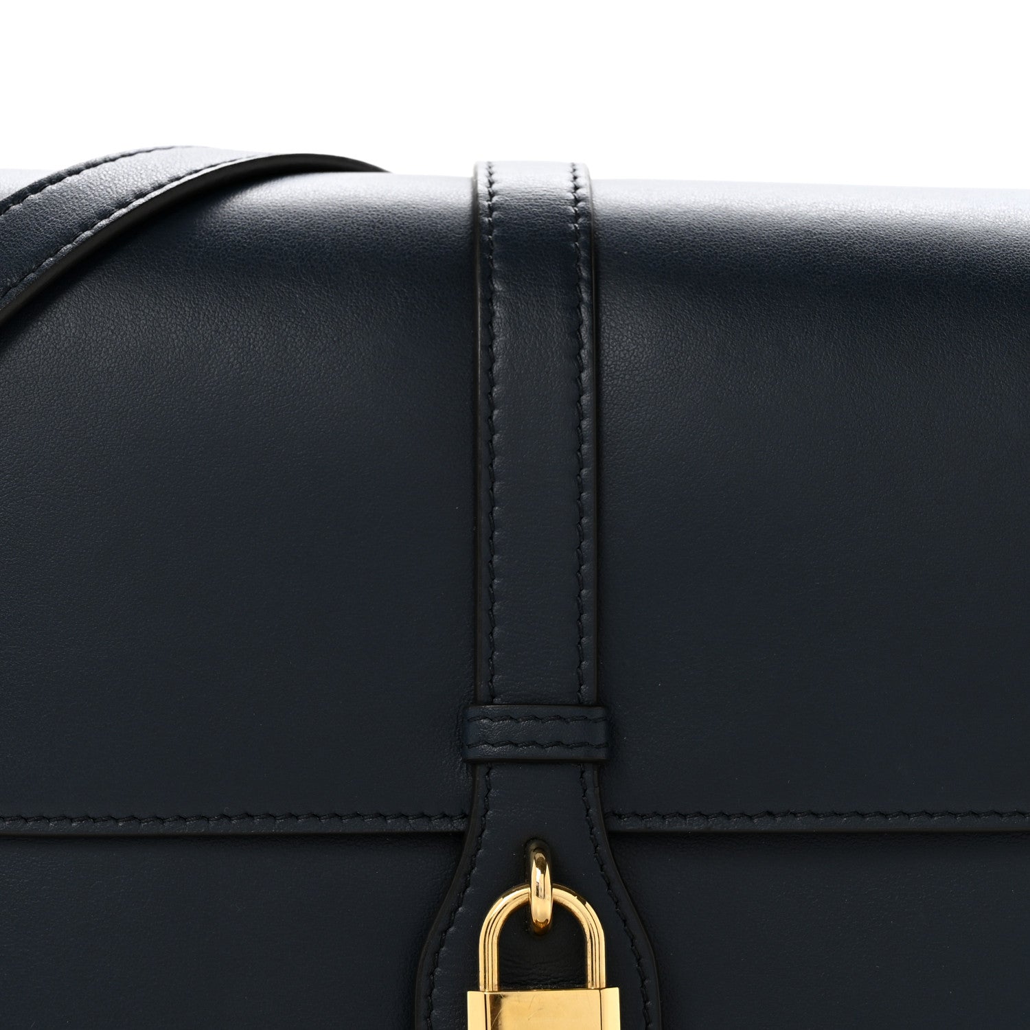 Celine Smooth Calfskin Medium Tabou Navy Blue 9 of 14