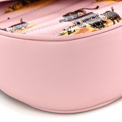 Louis Vuitton Calfskin Leopard Print New Wave Chain PM Light Pink 9 of 11