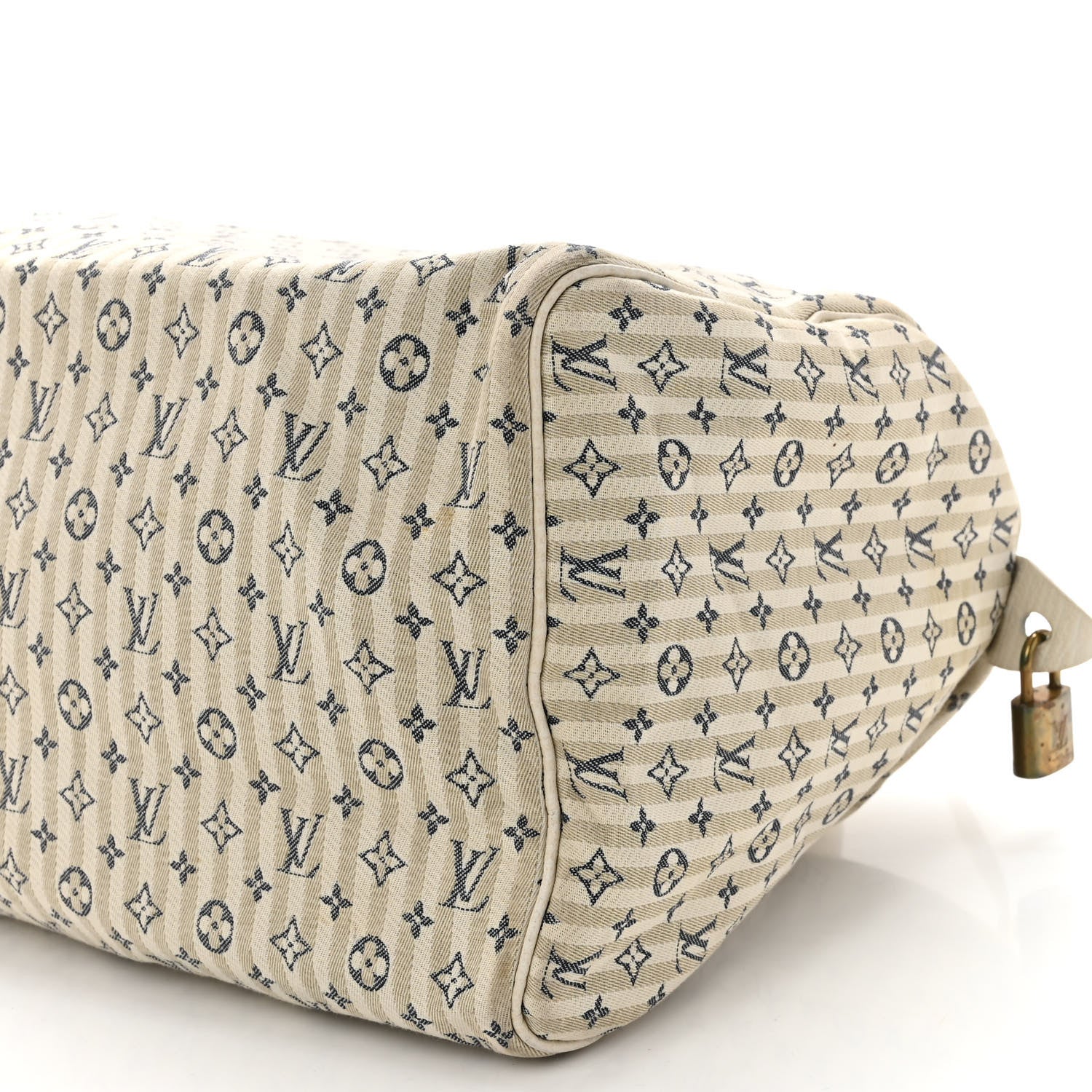 Louis Vuitton Mini Lin Croisette Speedy 30 Blue 10 of 15